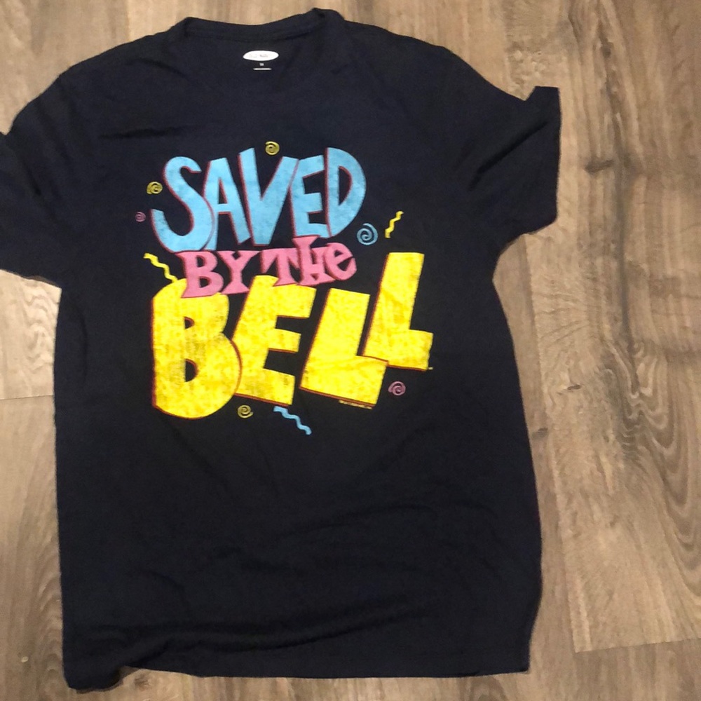 (✌🏽 for $24) TBT edition : “Save by the bell” x Old Navy graphic tee (Size: S)